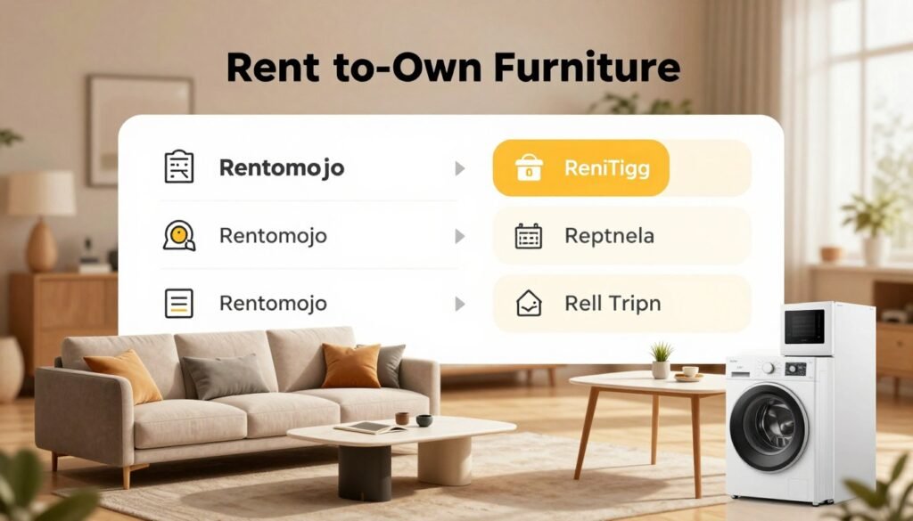 Rent-to-own furniture comparison