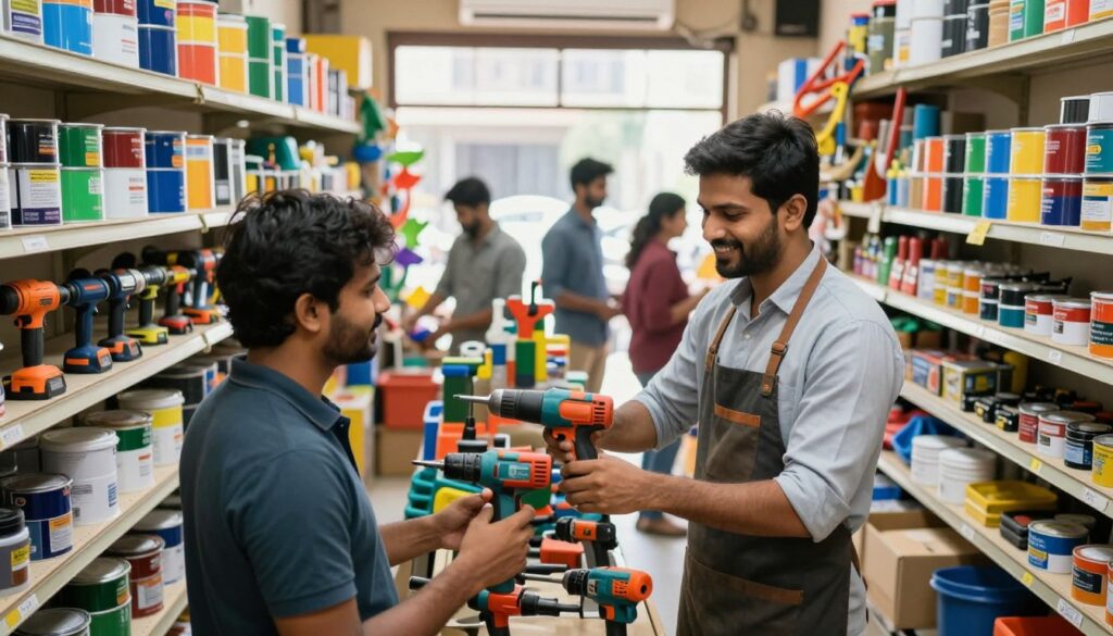 local hardware shops in Powai