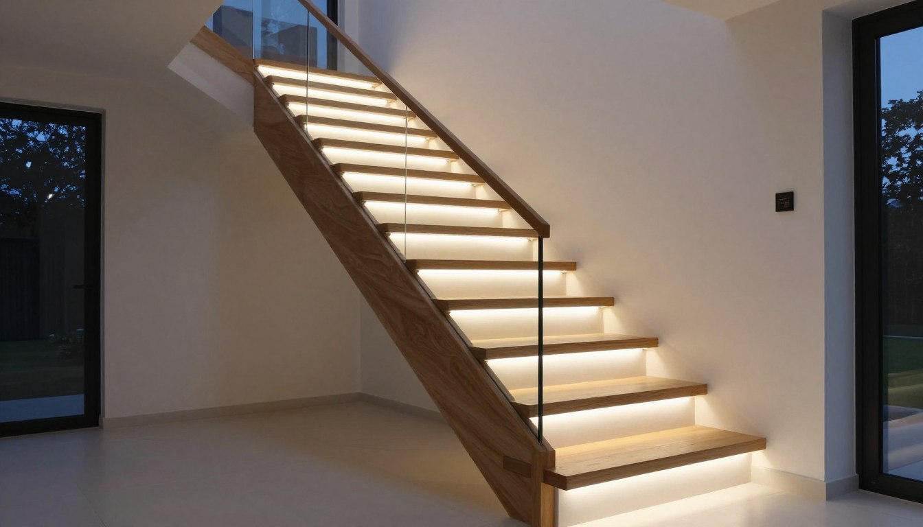 Complete Guide to Staircase Lighting: Ideas, Types, and Design Tips