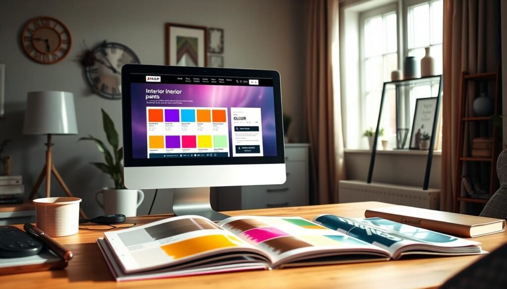 ordering interior paints online