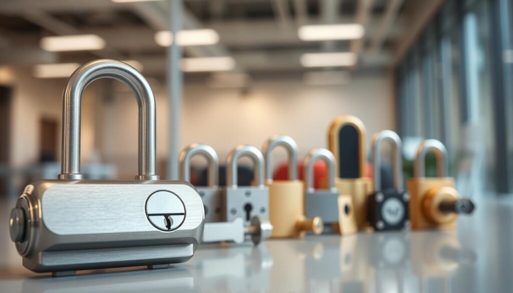 ozone locks for commercial security